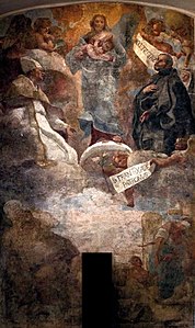 Affresco su Porta San Gennaro (Napoli)