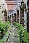 Galerie périphérique sous la cavea.