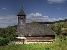 Wooden church in Nadășa