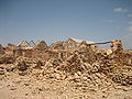 Ruins of the abandoned village Curral Velho.