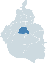 Coyoacán within Mexico City