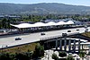 Dublin/Pleasanton station viewed from the parking garage, 2018