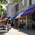 Downtown Scene in the Village of Granville