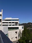 Getty Center sedd från trädgården