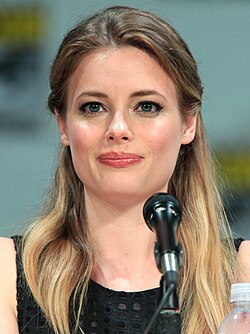 Gillian Jacobs vid San Diego Comic-Con International 2014.