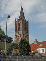 Houten, kerktoren van de Nederlands Hervormde kerk