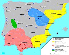 Languages of pre-Roman Iberia