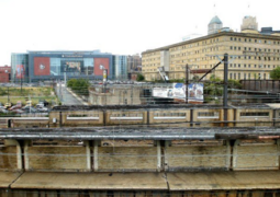 Overview of footbridge bridge site (2018)