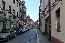 Rue Raciborska, une des plus vieilles dans la ville