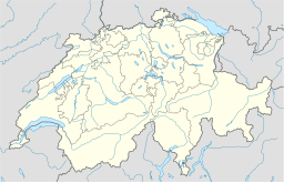 Mièges läge i Schweiz