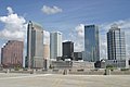 Downtown Tampa as seen from St. Pete Times Forum parking garage