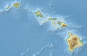 Cherta de localisazion: Hawaii