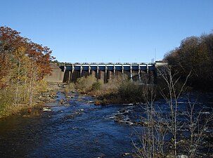 The Upper Salmon River Reservoir Dam