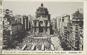 Werner Haberkorn - Praça da Sé - Inauguração da Catedral - 25-1-54 - S. Paulo - Brasil - Fotolabor - 211.jpg