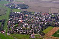 Skyline of Büsumer Deichhausen