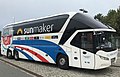 Mannschaftsbus des F.C. Hansa Rostock