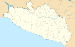 Alcozauca de Guerrero is located in Guerrero