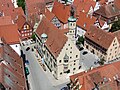 Blick vom „Daniel“ auf das Rathaus