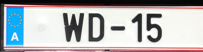 File:Austria diplomatic license plate WD-15.jpg