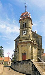 The church of Saint-Barthélemy in Baulay