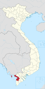 Provincia di Kien Giang – Localizzazione