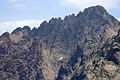 Vue des Cascettoni et de la Punta Minuta, point culminant du Filosorma.