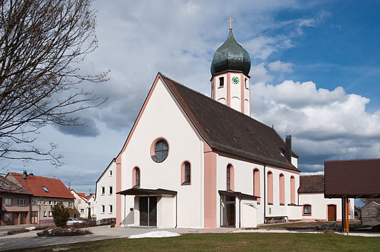 Parish church St. Silvester (1617) in Frohnstetten