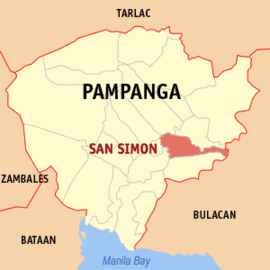 San Simon na Pampanga Coordenadas : 14°59'53"N, 120°46'48"E