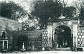 Cortile interno originale con accesso al giardino (ormai distrutto)