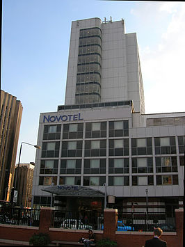 Een Novotel in Londen