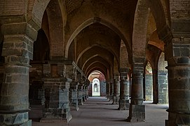 Arches inside the mosque