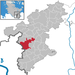 Ahrensburg – Mappa