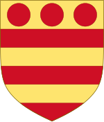 Description de l'image Arms of Margaret Wake, Baroness Wake of Liddell.svg.