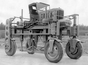 Early straddle carrier