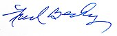 signature de Fred Beckey