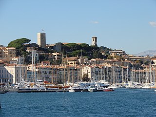 Le Suquet, the old quarter of Cannes