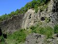 Geologischer Aufschluss am Karmelenberg