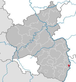 Li position de Speyer in Rheinland-Palatinia