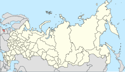 Lage innerhalb Russlands