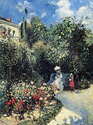 Le Jardin à Pontoise, 1877, collection particulière.