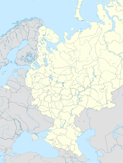 Kursk ubicada en Rusia europea