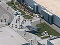 Display aircraft at the Lockheed Skunkworks entrance plaza