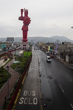 The Guerrero Chimalli monument