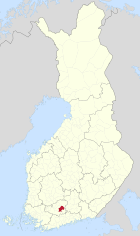 Lage von Janakkala in Finnland