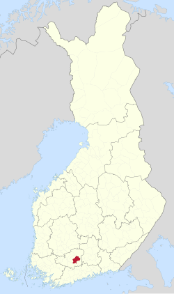 Location of Janakkala in Finland