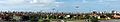 Skyline view from Alberto Craveiro Avenue viaduct over BR-116 Highway.