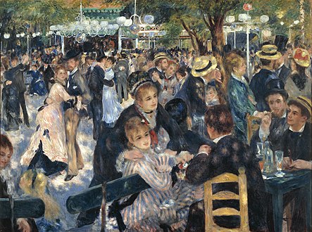 Pierre-Auguste Renoir : Le Moulin de la Galette, 1876