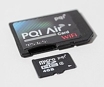 PQI air 4 GB SD-Card