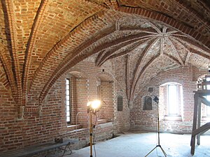 Salle de la chambre épiscopale du kremlin de Novgorod, Russie