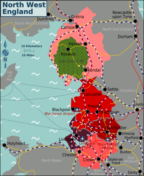 Mappa divisa per regioni